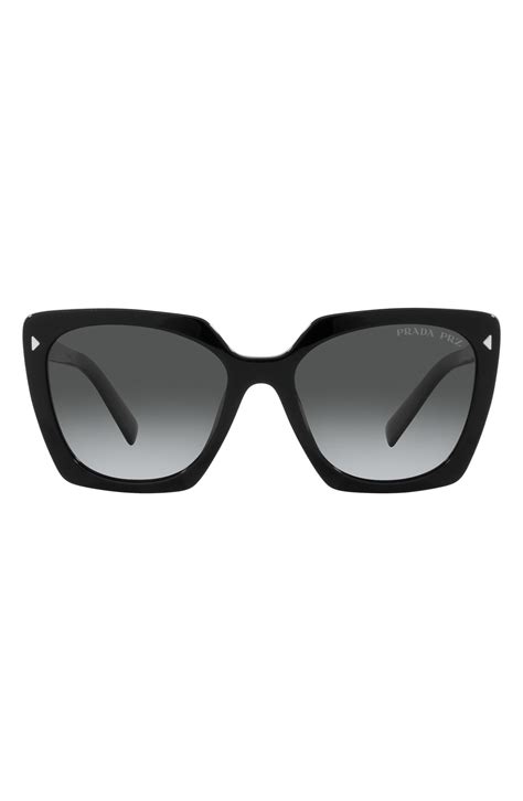 prada studded sunglasses|prada 55mm square sunglasses.